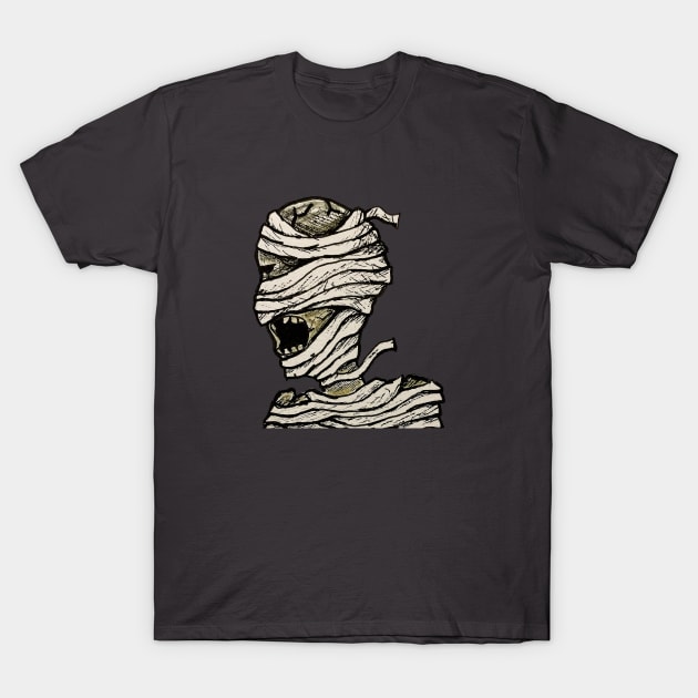 Ancient Mummy T-Shirt by ElizabethB_Art